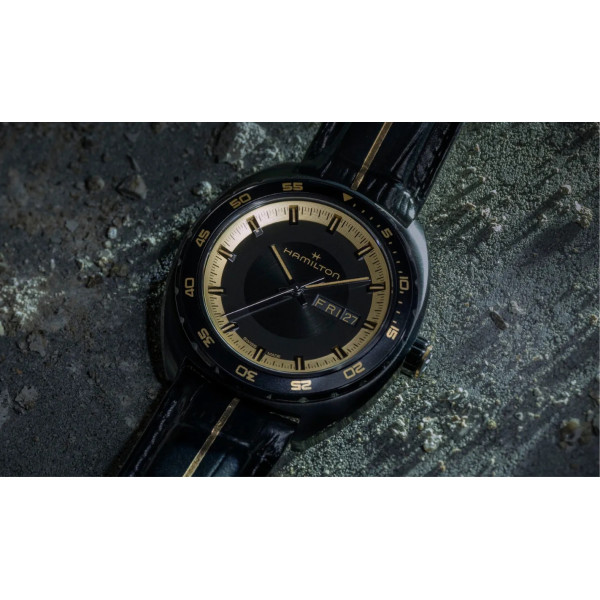 Montre Hamilton American Classic Pan Europ Day Date Auto