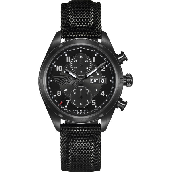 Montre Hamilton x Resident Evil Khaki Field Chrono 42mm