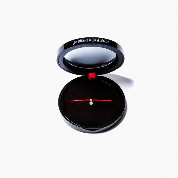 Bracelet La Brune & La Blonde BB Or Blanc Diamant 0,15ct