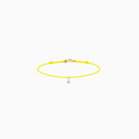 Bracelet La Brune & La Blonde BB Or Jaune Diamant 0,10ct