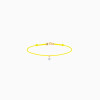 Bracelet La Brune & La Blonde BB Or Jaune Diamant 0,10ct