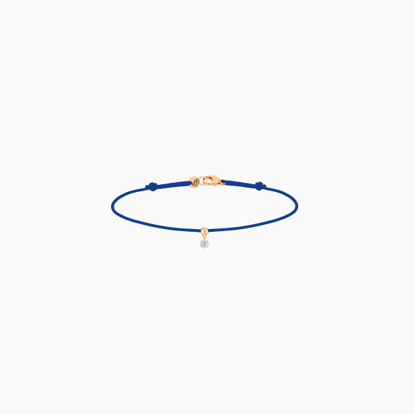Bracelet Cristal Bleu Sur Métal Doré - Sans Nickel, Qualité Supérieure, Neuf Avec étiquettes