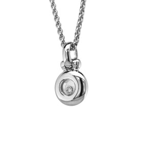Collier Occasion Chopard Happy Diamonds Or Blanc