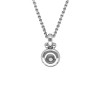 Collier Occasion Chopard Happy Diamonds Or Blanc