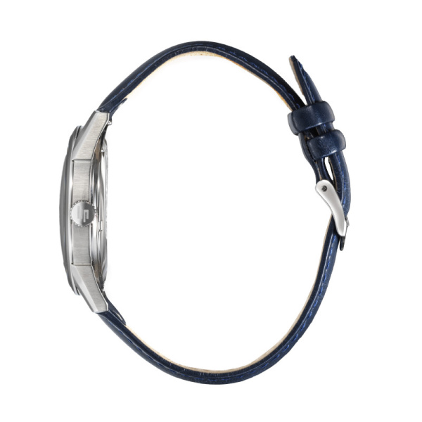 Montre LIP Himalaya Classique 40 mm Cadran blanc Bracelet cuir lisse