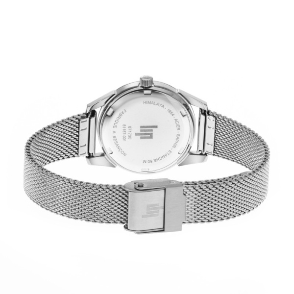 Montre LIP Himalaya Classique 29 mm Cadran blanc Bracelet Acier Inoxydable