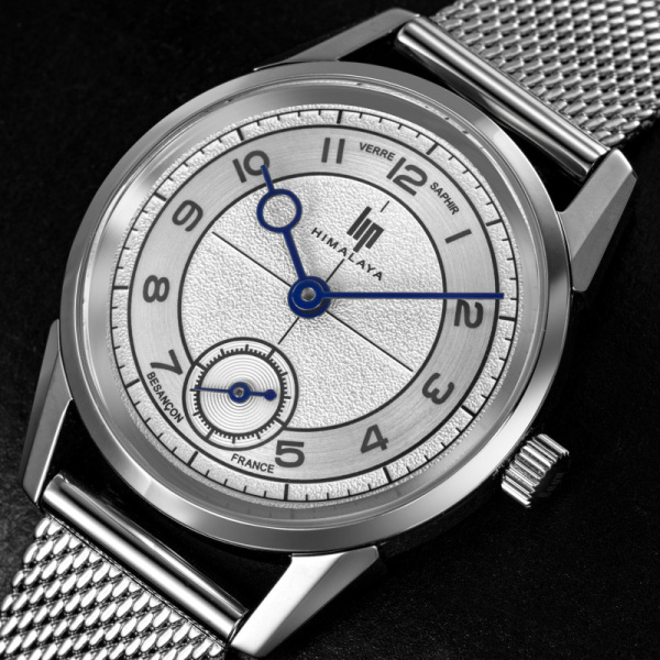 Montre LIP Himalaya Classique 29 mm Cadran blanc Bracelet Acier Inoxydable