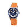 Montre LIP Nautic 3 Quartz 200 M 39 MM Cadran bleu Bracelet caoutchouc vulcanisé