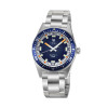 Montre LIP Nautic 3 Quartz 200 M 39 MM Cadran bleu Bracelet Acier Inoxydable