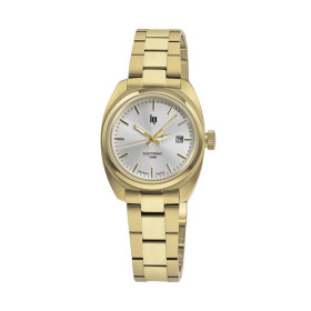 Montre LIP Général de Gaulle Classique 31 mm Cadran argenté Bracelet Acier Inoxydable