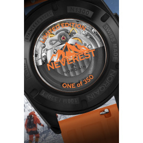 Montre Norqain Adventure Neverest 40mm Edition Limitée Bracelet Caoutchouc Noir