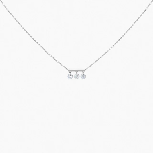 Collier La Brune & La Blonde PAMPILLES