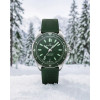 Montre Norqain Adventure 40mm Cadran Vert Foncé Bracelet Caoutchouc