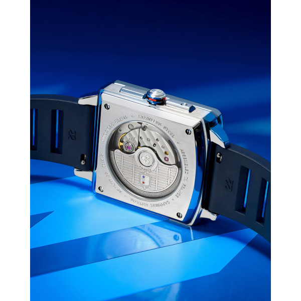 Montre Depancel Série R - F-BACK - DUSK BLUE Bracelet Cuir