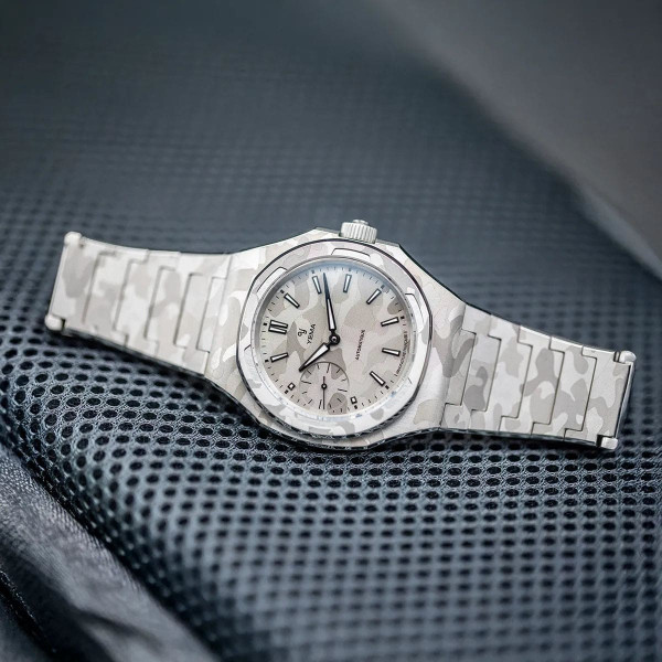 Montre Yema Wristmaster Slim Small Seconds CMM.29 Snow Camo