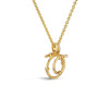 Collier Arthus Bertrand Or Jaune Spirale Etoilée Or Jaune