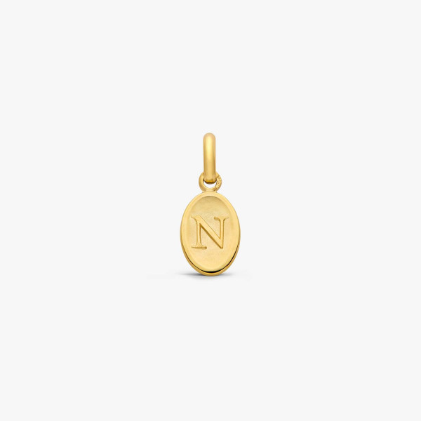 Pendentif Arthus Bertrand Or Jaune – Lettre N