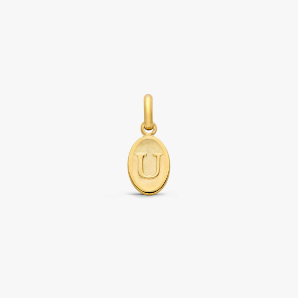 Pendentif Arthus Bertrand Or Jaune – Lettre U