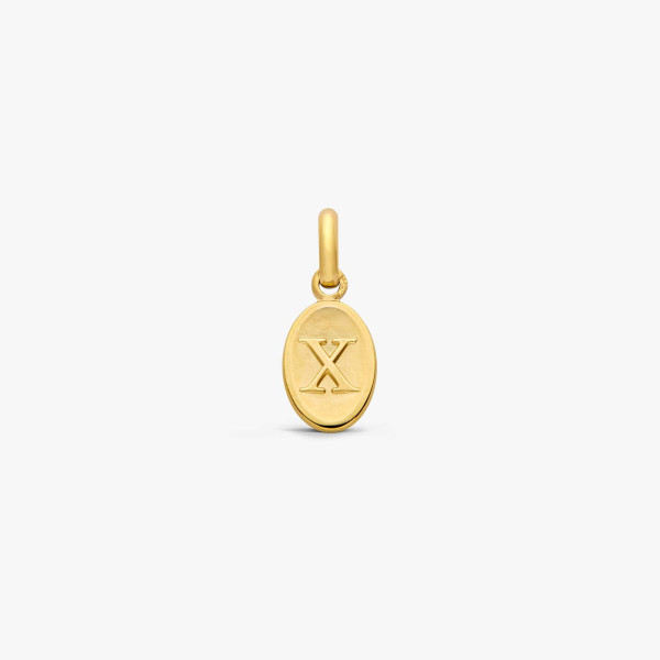 Pendentif Arthus Bertrand Or Jaune – Lettre X