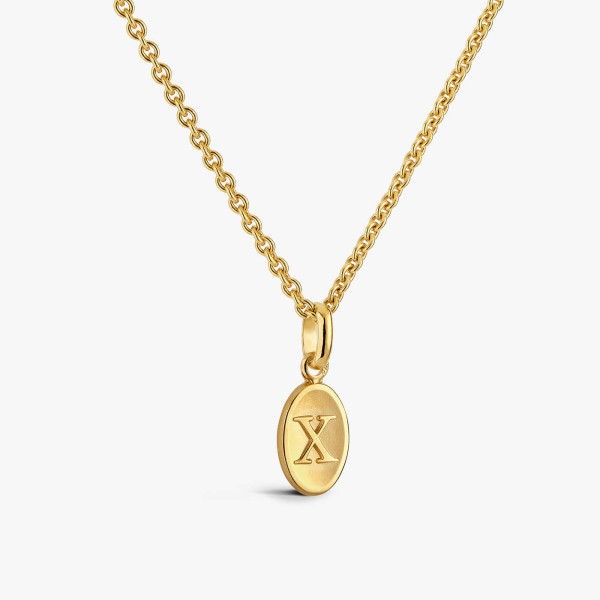 Pendentif Arthus Bertrand Or Jaune – Lettre X