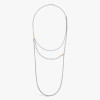 Collier Arthus Bertrand Argent & Or Maxima Trois Rangs Argent,Or Jaune