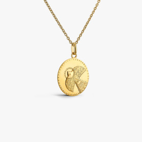 Médaille Arthus Bertrand Colombe en Majesté Or Jaune 18 mm