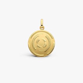 Médaille Arthus Bertrand Labyrinthe Or Jaune 22 mm