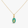 Médaille Arthus Bertrand Miraculeuse Bleu Aqua Or Jaune