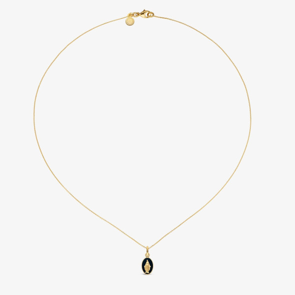 Médaille Arthus Bertrand Miraculeuse Noire Or Jaune