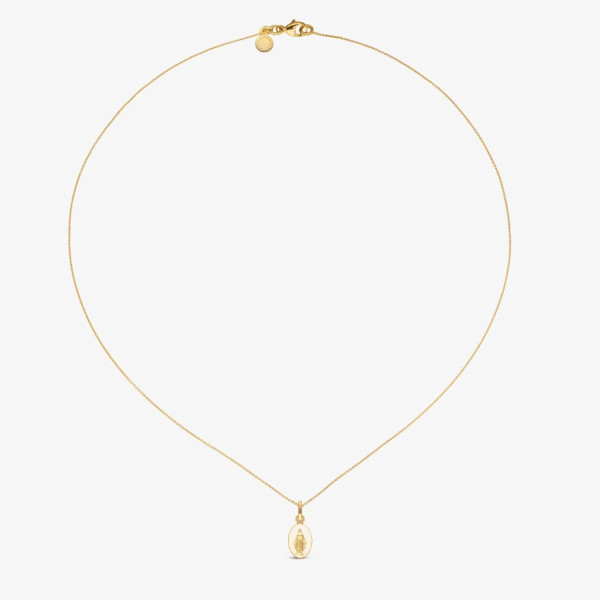 Médaille Arthus Bertrand Miraculeuse Or Jaune Ivoire