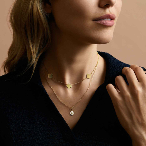 Médaille Arthus Bertrand Miraculeuse Or Jaune Ivoire