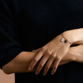 Médaille Arthus Bertrand Miraculeuse Or Rose Diamant