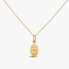 Médaille Arthus Bertrand Miraculeuse Orange Or Jaune 10mm