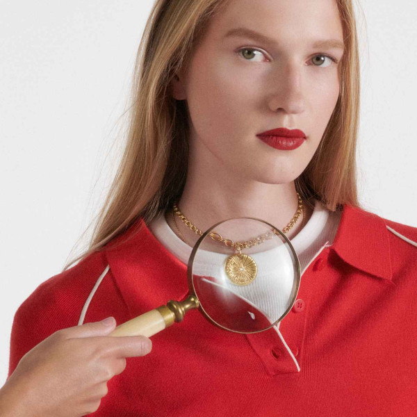 Médaille Arthus Bertrand Or Jaune & Diamant Carpe Diem 21 mm