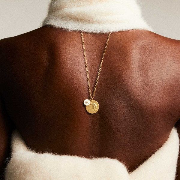 Médaille Arthus Bertrand Or Jaune La Plume 23 mm