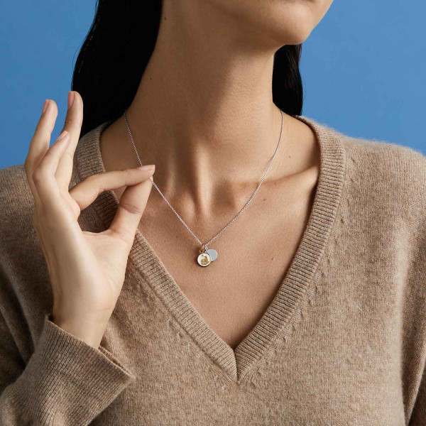 Pendentif Arthus Bertrand Or Jaune Ours Ivoire 10 millimètres