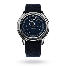 Montre Beaubleu La Pièce n°1 Bleu Empire Bracelet cuir Bleu Grainé