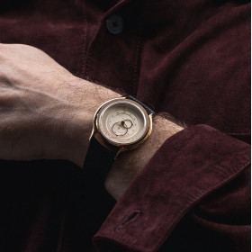 Montre Beaubleu La Pièce n°1 Champagne Bracelet Acier Or Rose