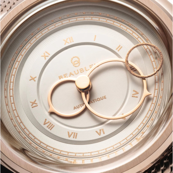 Montre Beaubleu La Pièce n°1 Champagne Bracelet Acier Or Rose