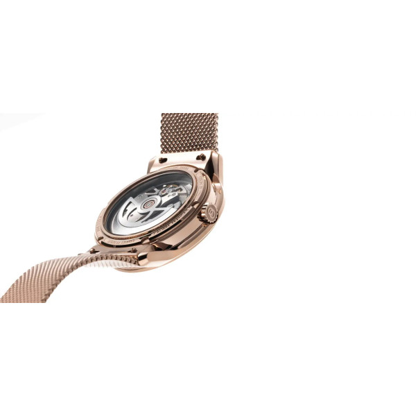 Montre Beaubleu La Pièce n°1 Champagne Bracelet Acier Or Rose