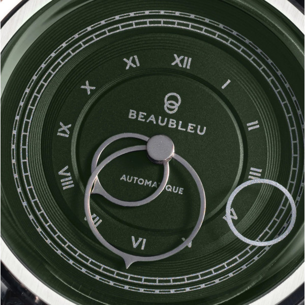 Montre Beaubleu La Pièce n°1 Vert Olive Bracelet Acier
