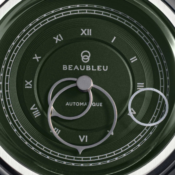 Montre Beaubleu La Pièce n°1 Vert Olive Bracelet Acier