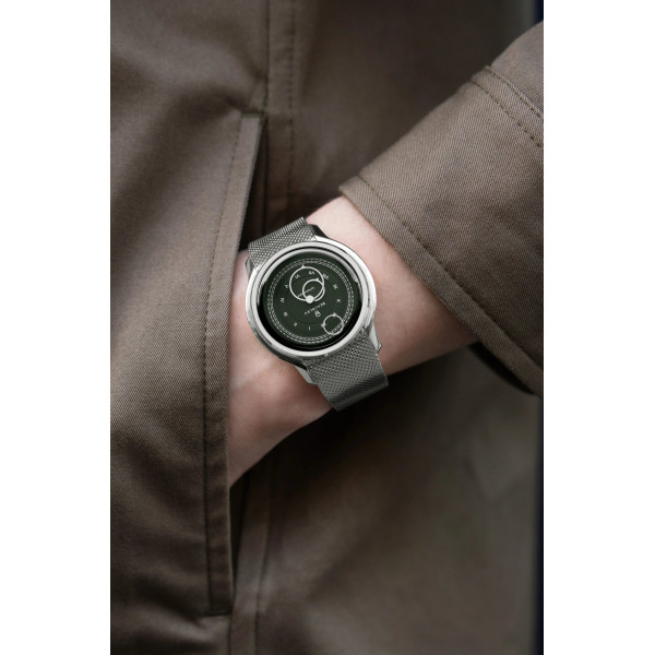 Montre Beaubleu La Pièce n°1 Vert Olive Bracelet Acier