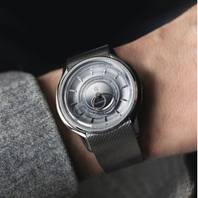 Montre Beaubleu La Pièce n°2 Argent Bracelet Acier