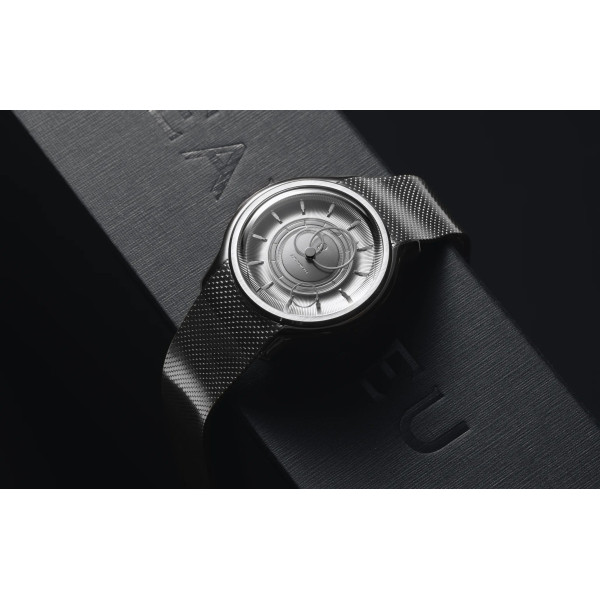 Montre Beaubleu La Pièce n°2 Argent Bracelet Acier