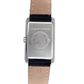 Montre Occasion Longines DolceVita Bracelet Cuir Noir