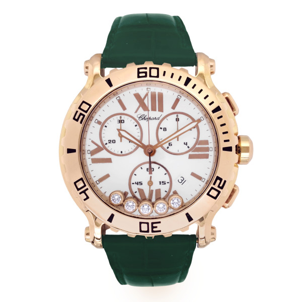 Montre Occasion Chopard Happy Sport 5 Diamants Mobiles