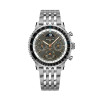 Montre Breitling Navitimer B19 Chronograph 43 Perpetual Calendar Cadran anthracite Bracelet Acier inoxydable
