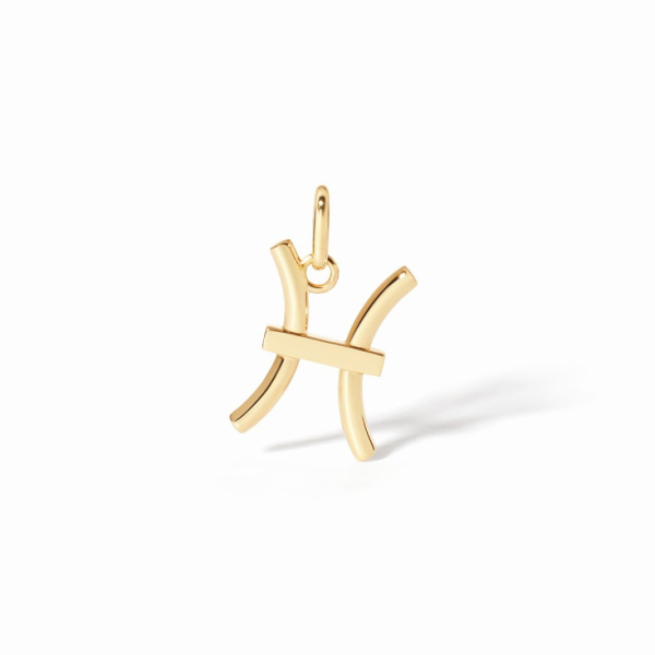 Pendentif Dinh Van Poisson petit modèle Or Jaune