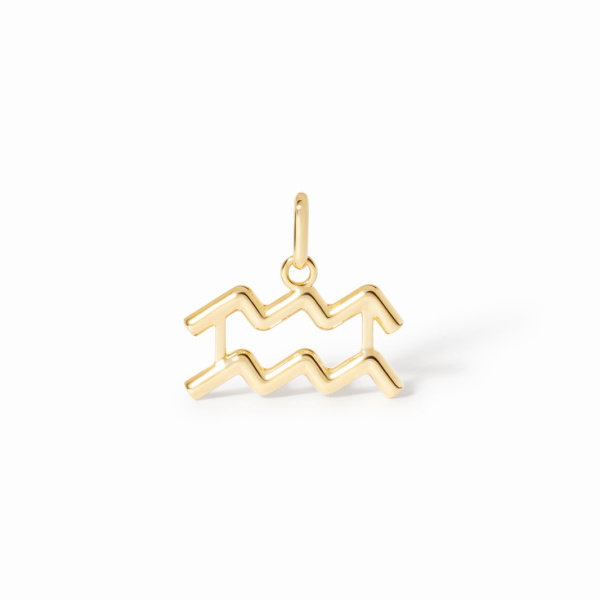 Pendentif Dinh Van Verseau petit modèle Or Jaune